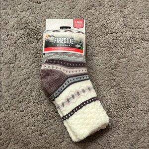 Fireside Lodge Socks with Pattern